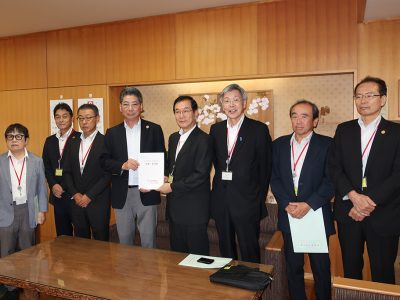 令和7年9月17日 林野庁長官へ治山林道予算要望